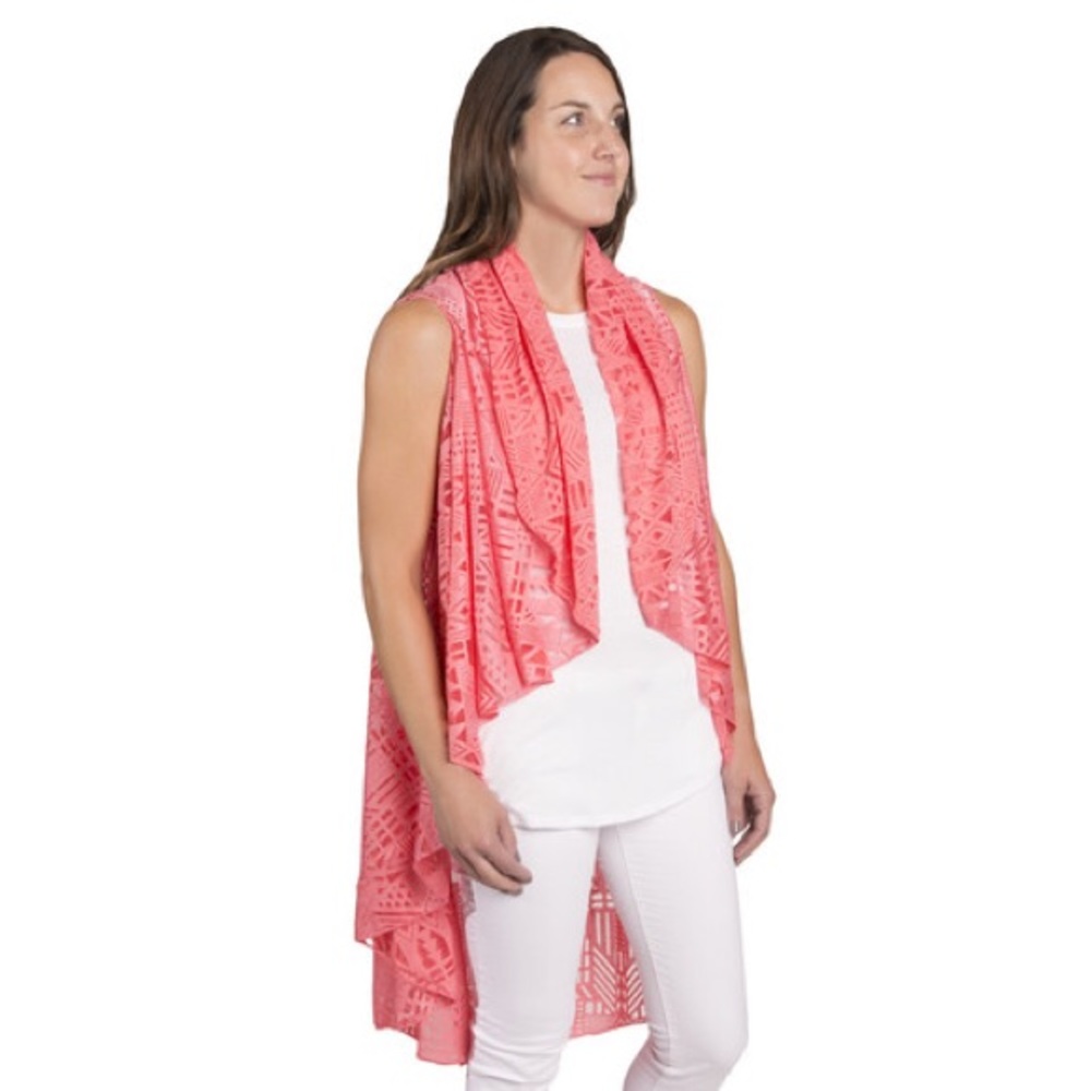AUCTION PRICE👩🏻‍⚖️ Coral Sheer City Wrap on the Go
